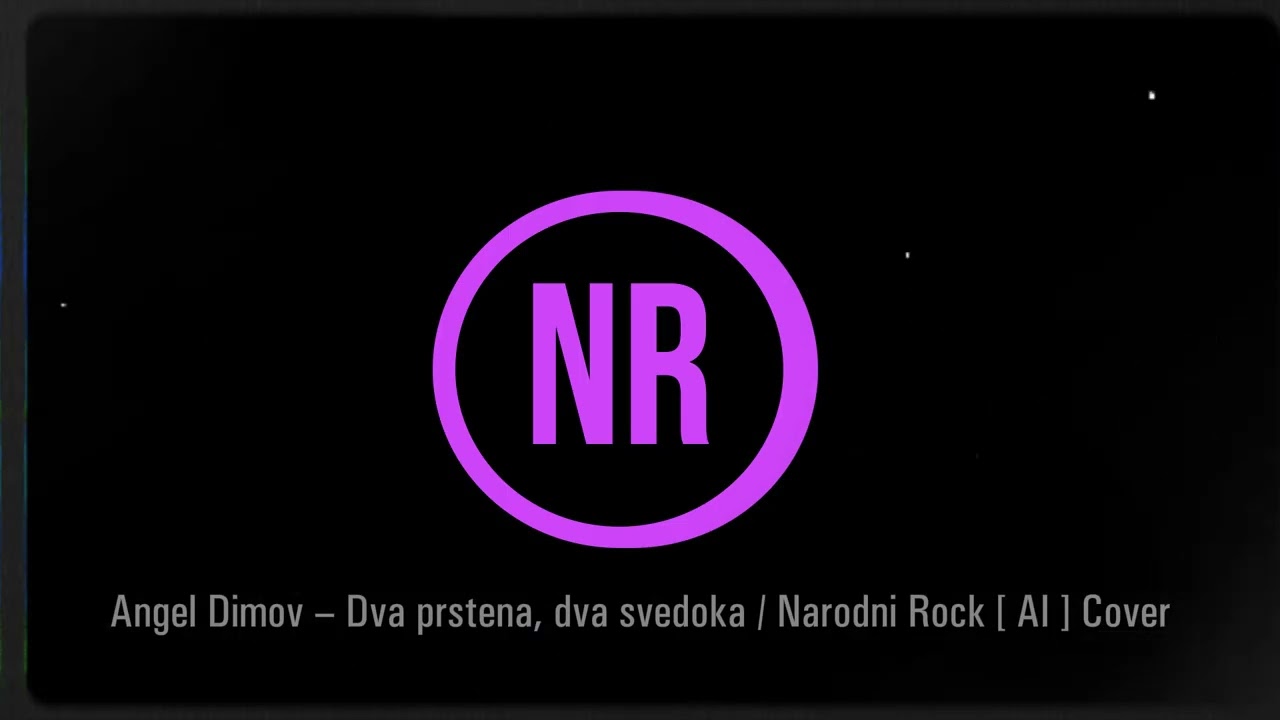 Angel Dimov – Dva prstena, dva svedoka / Narodni Rock [ AI ] Cover