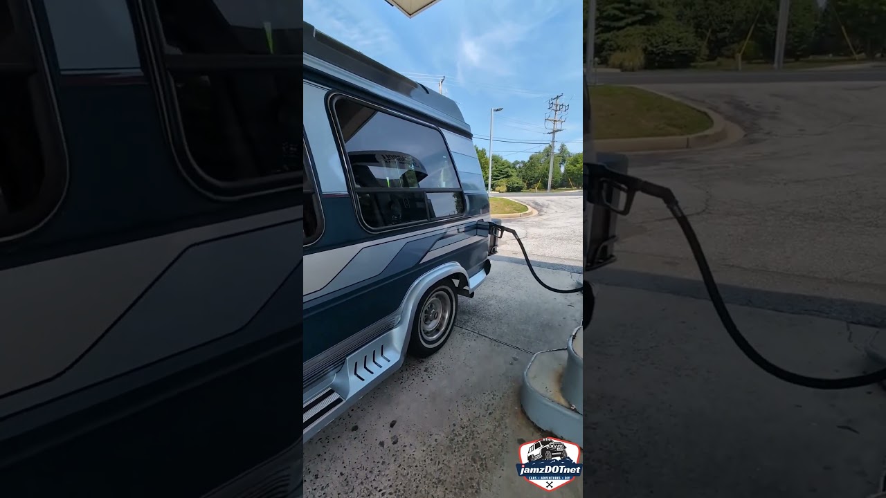 Fueling Up the BEAST! 1991 Chevy G20 Conversion Van!