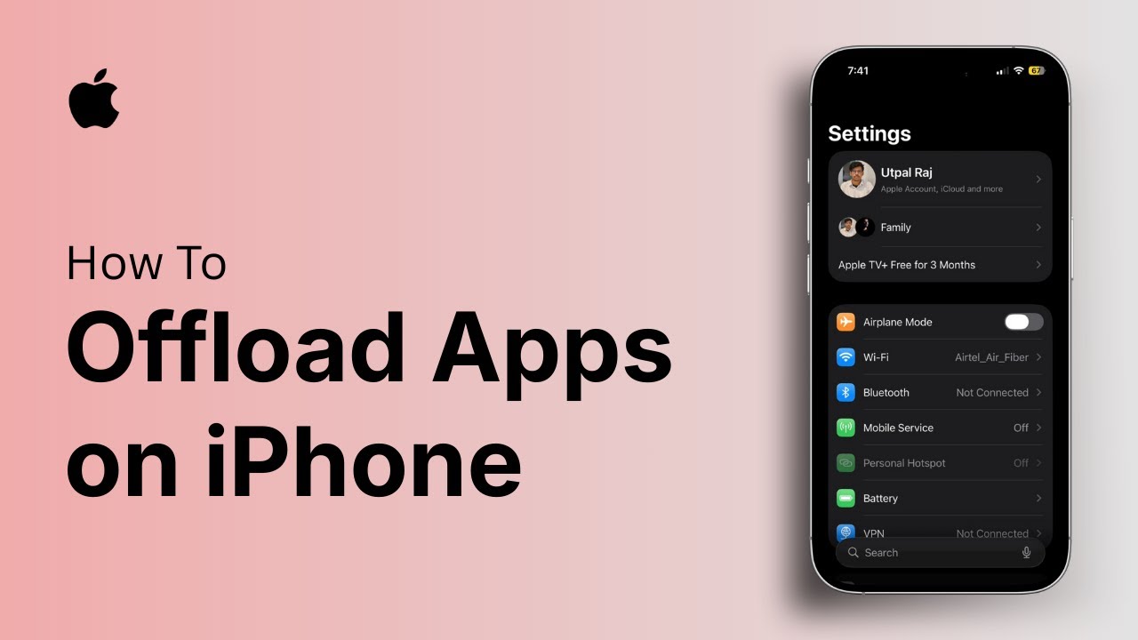 How to Offload Apps on iPhone