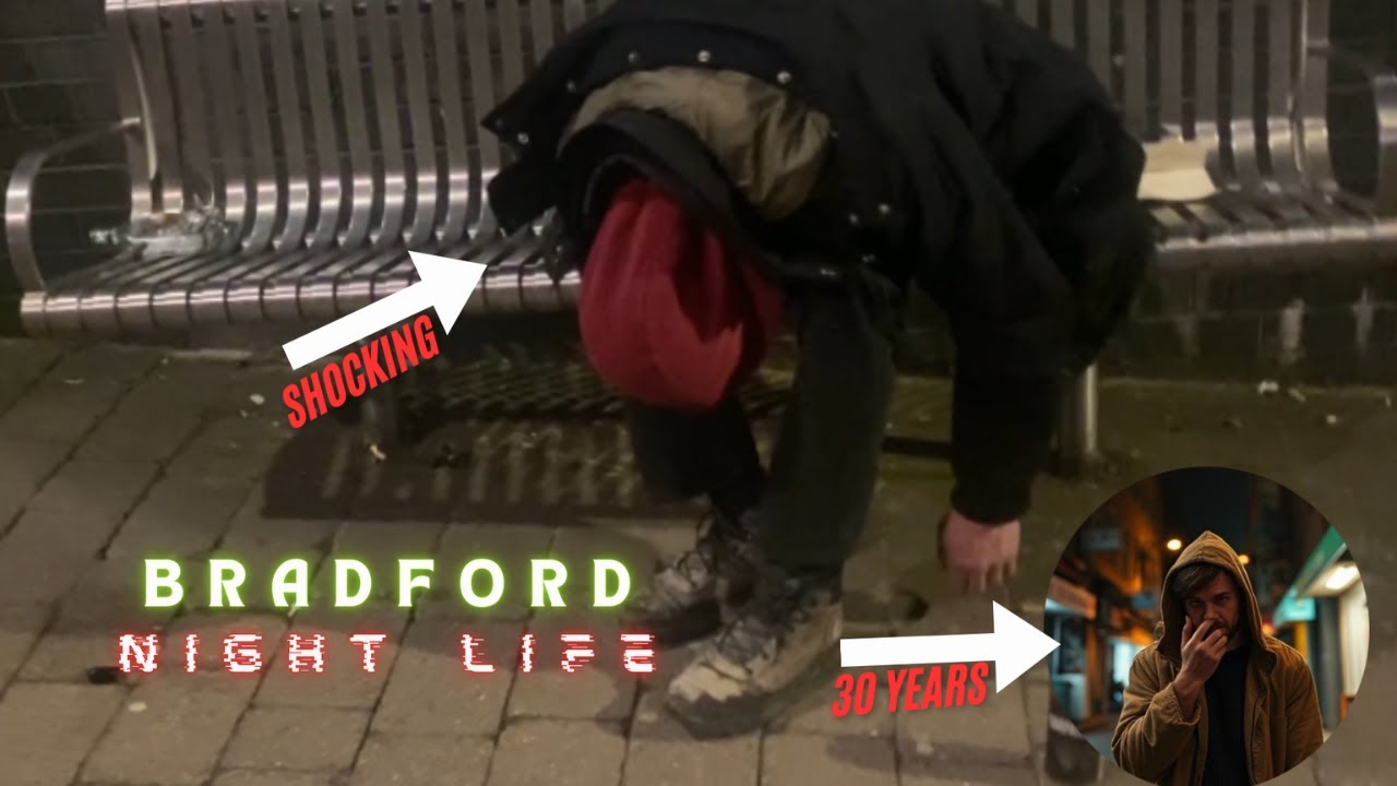 BRADFORD NIGHTLIFE - Tied To a Pole! One Of The Craziest Cities In The World!