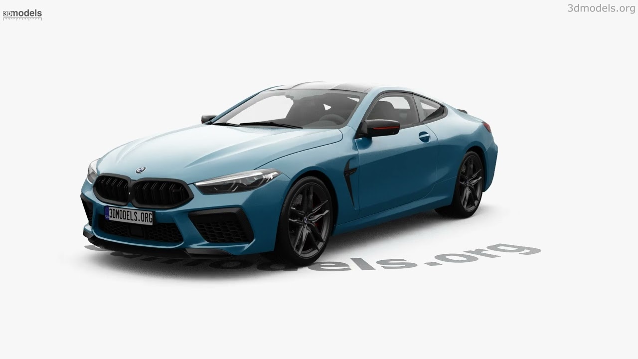BMW 8 Series (F92) coupe M8 Competition 2022 3D model by 3DModels.org