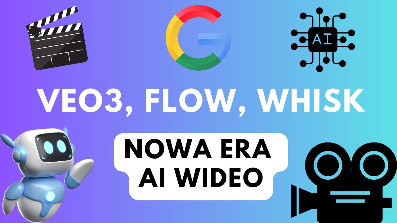 🎬 Veo 3, Flow, Whisk – Rewolucja AI video od Google Gemini! 🚀