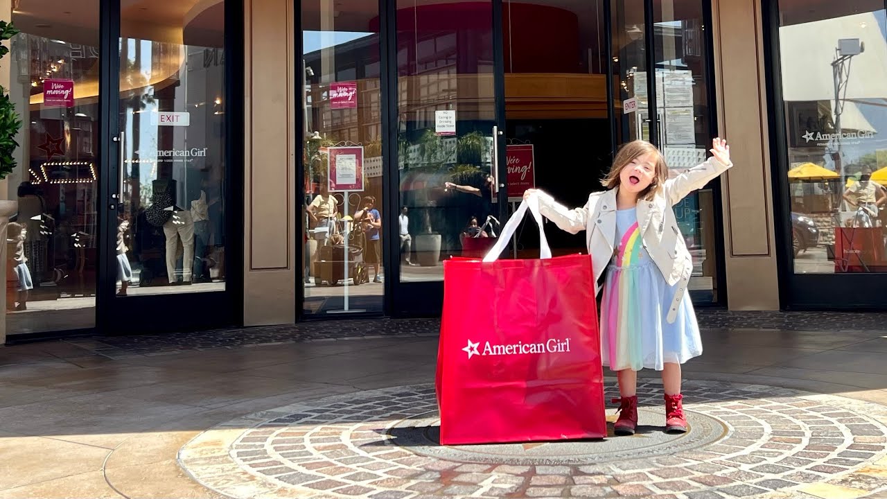 LAST Visit to American Girl at The Grove | Birthday Surprise Vlog