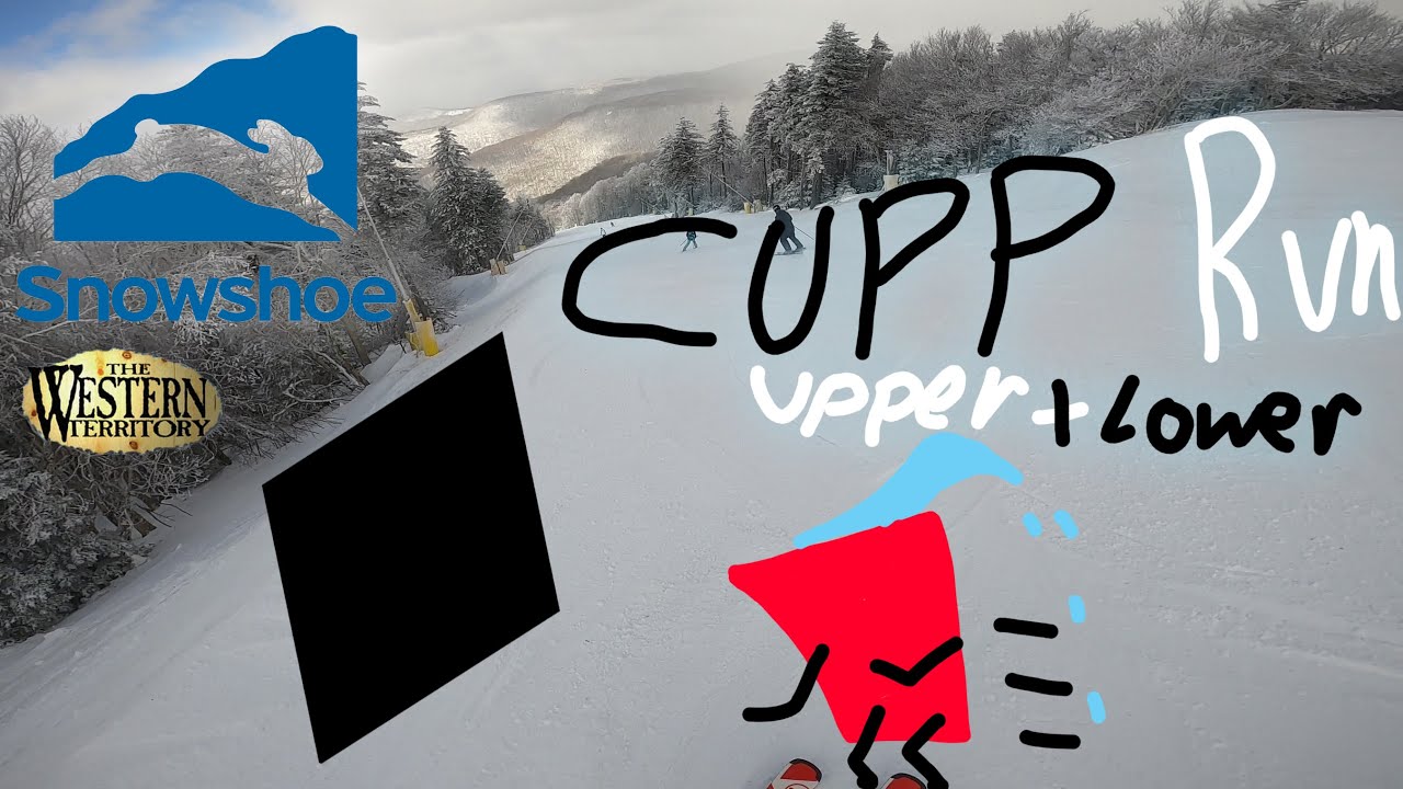 Cupp Run (Black Diamond) @ Snowshoe, WV (Feb, 2022)