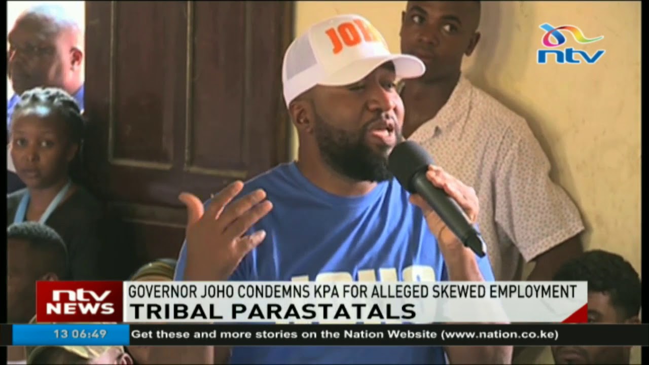 Governor Joho condemns KPA for alleged skewed employment