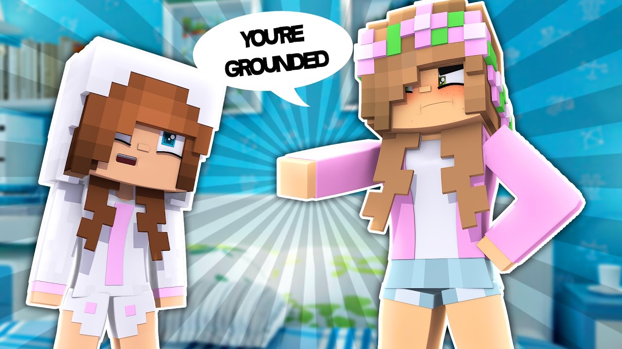 Малышку Элли наказывают! Малышка Келли из Minecraft (пользовательская ролевая игра)