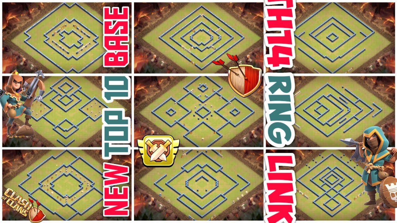 New Th14 Ring Base Link 2021 #7 | Cwl & War Base Layouts | Best Th14 Base | COC Sundar