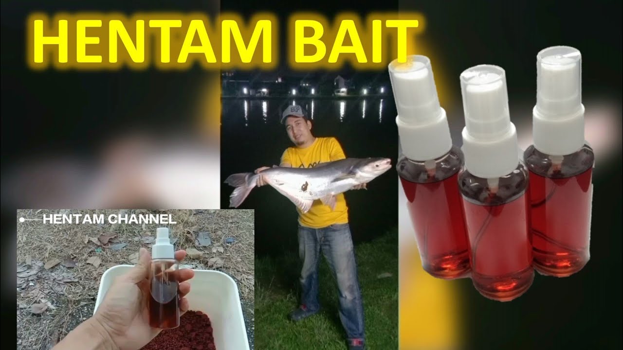 HENTAM BAIT SPRAY // Memancing menggunakan spray Hentam Bait