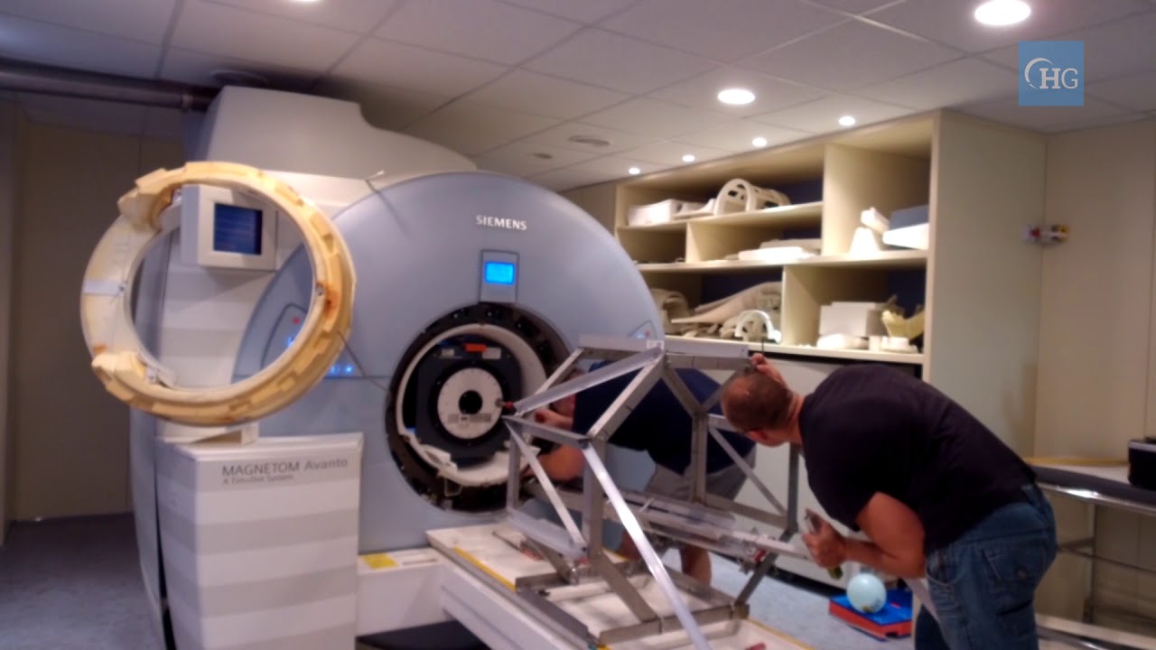 MRI service Avanto Shimming (full process, timelapse)
