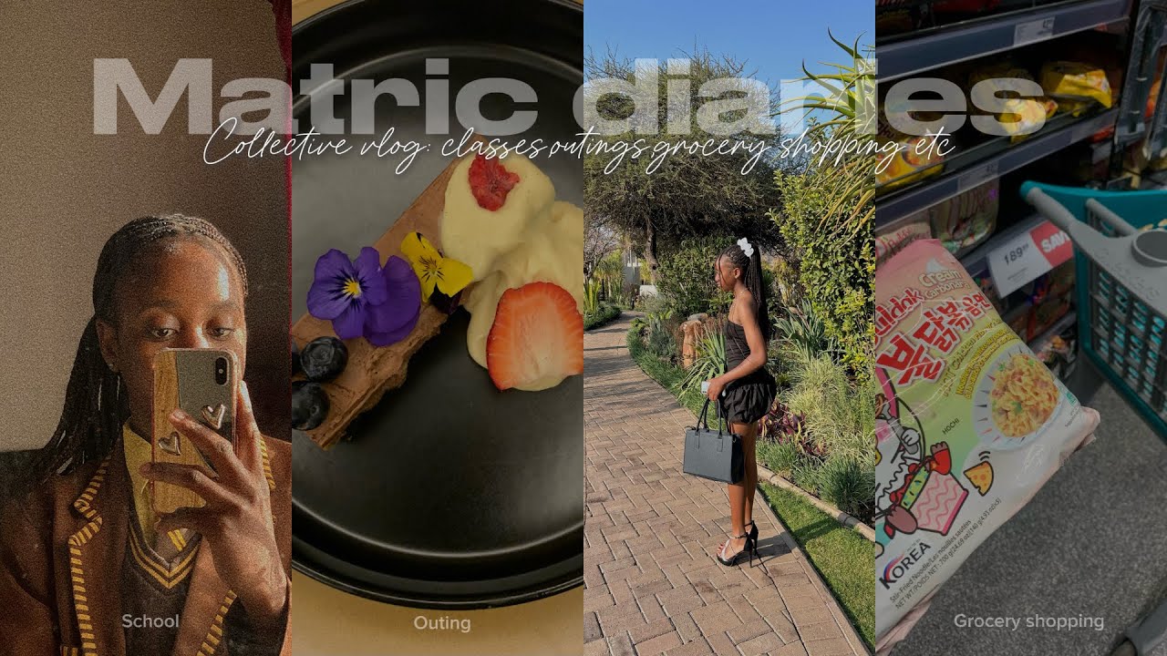 COLLECTIVE VLOG ep:4💕 Studying, Grocery Shopping, School event, Outings