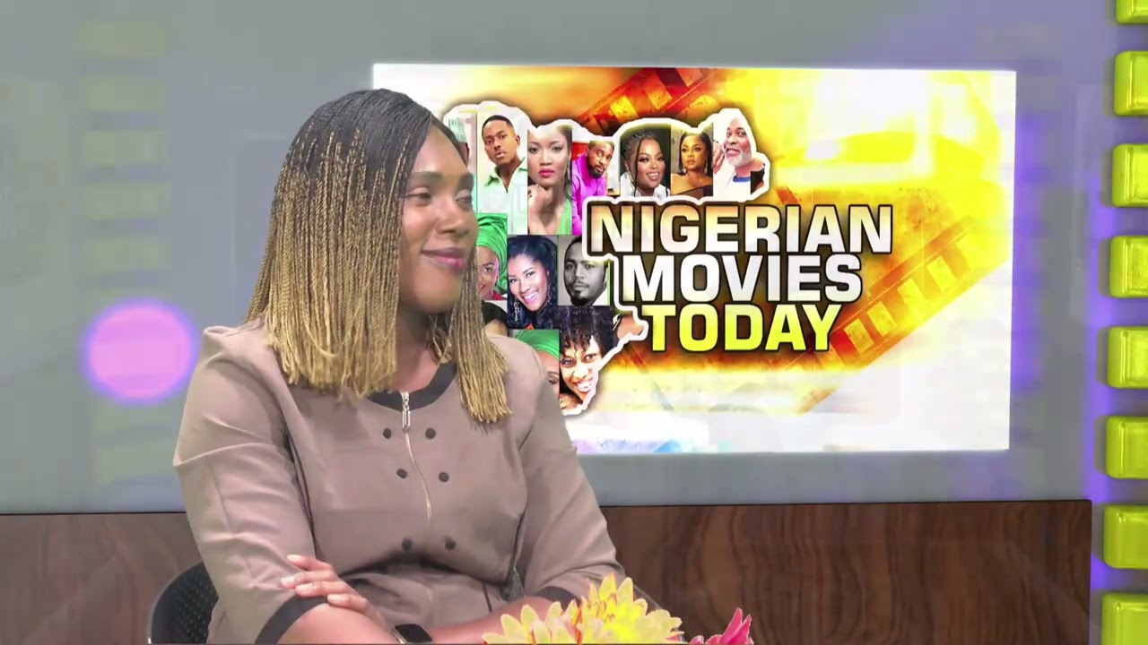Sulaimon Omobolaji,a film maker cum creative director on NTA Nigerian Movies Today programme 