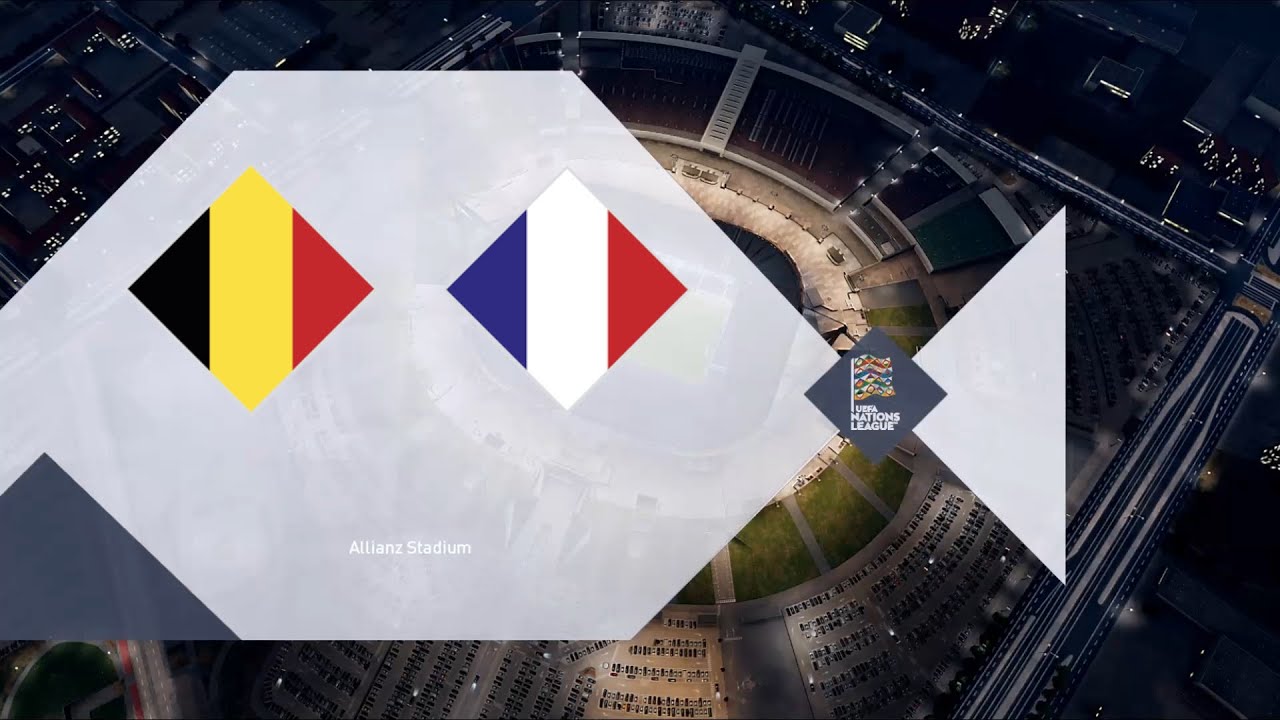 Belgium vs France | Allianz Stadium | 2021 UEFA Nations League Finals | PES 2021