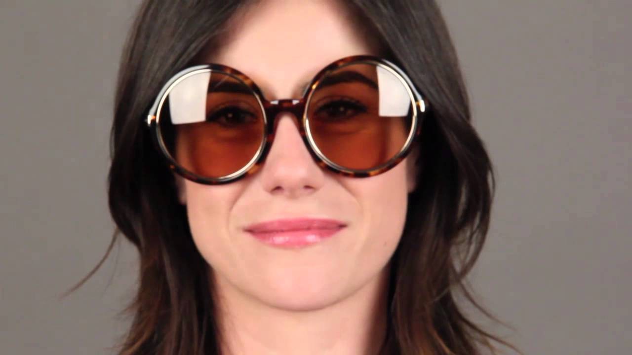 Tom Ford Sunglasses Review - Tom Ford Carrie Vintage Sunglasses FT0268 52J E Review