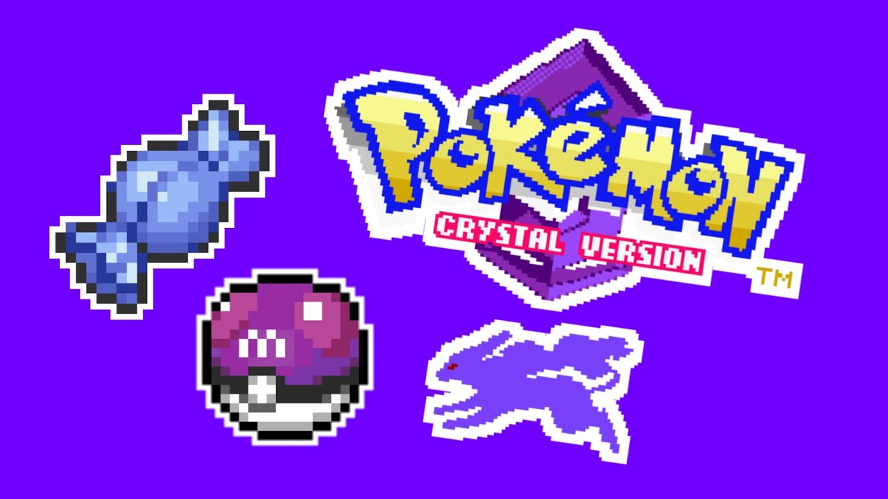 Pokémon Crystal - Rare Candy & Master Ball cheat (My Oldboy!)