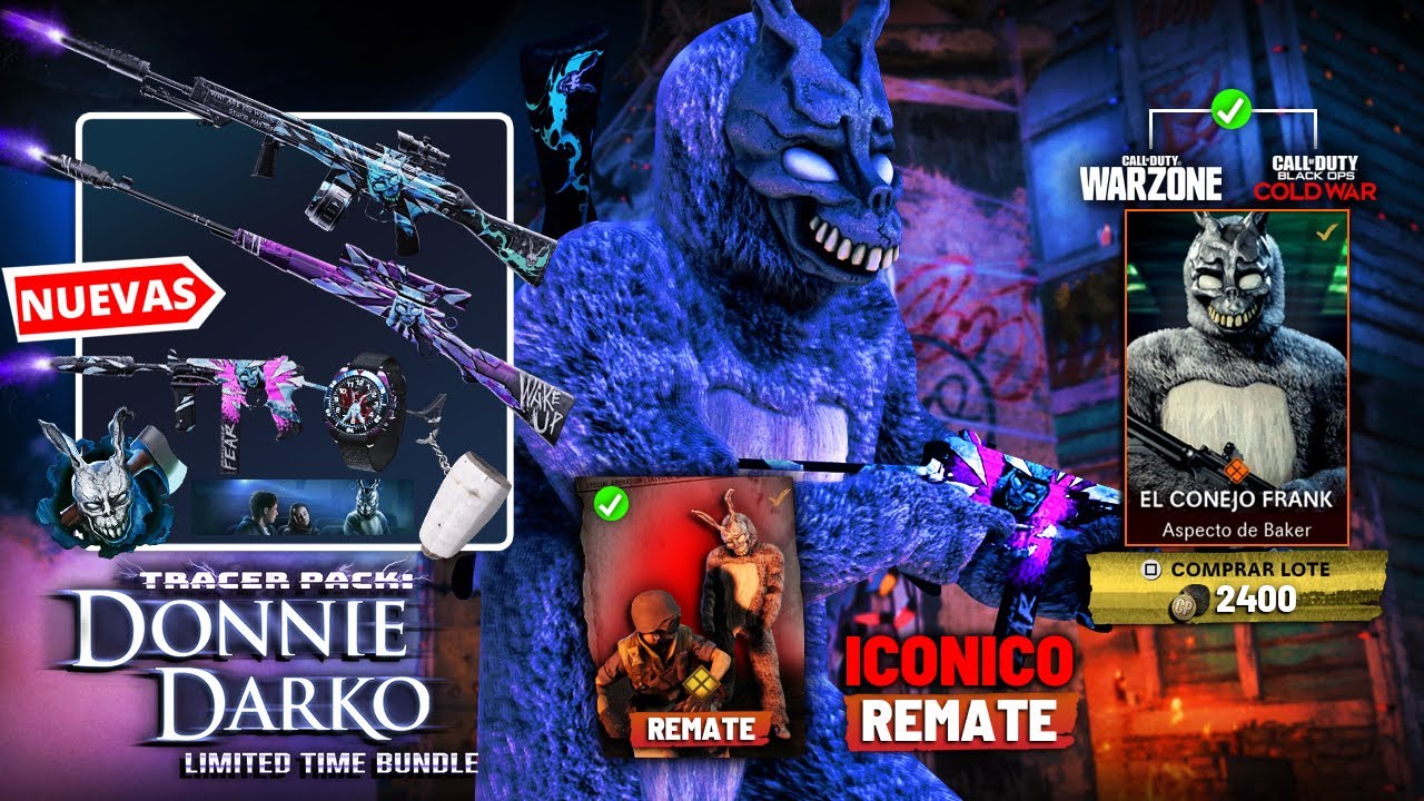 Paquete de Operador DONNIE DARKO: Tracer Pack (Conejo Frank) para WARZONE