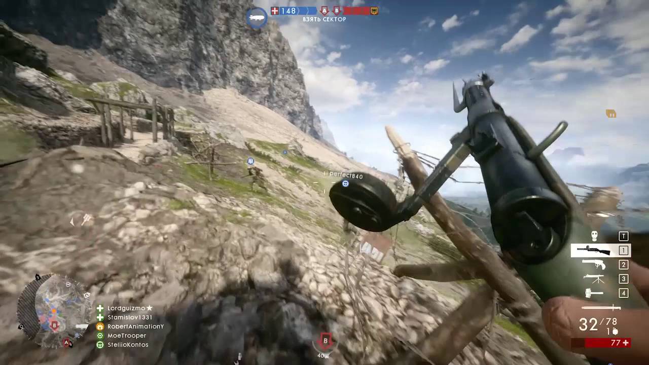 Battlefield 1 - Epic Melee Killstreak
