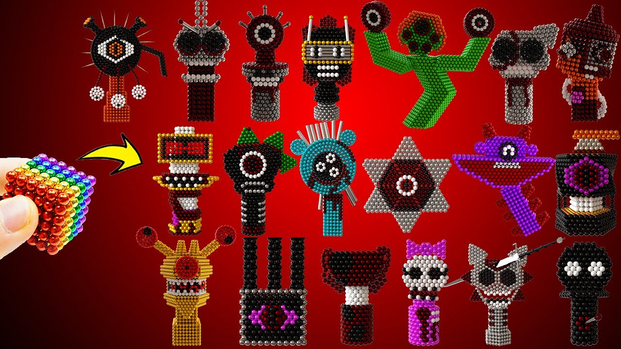 Toda la FASE 9 de SPRUNKI de MAGNETIC BALLS (COMPILACIÓN)