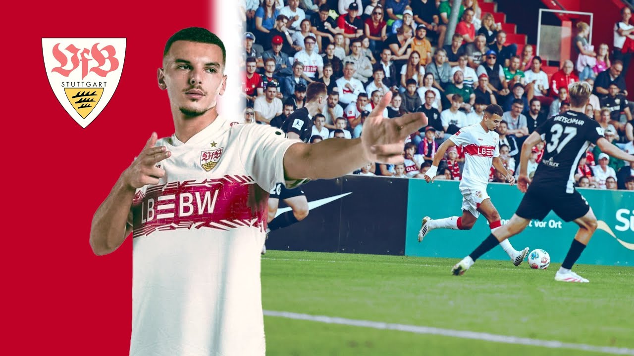 Badredine Bouanani DEBUT vs SG Sonnenhof | 25/26 | أول ظهور لبدر الدين بوعناني مع شتوتغارت #algerie