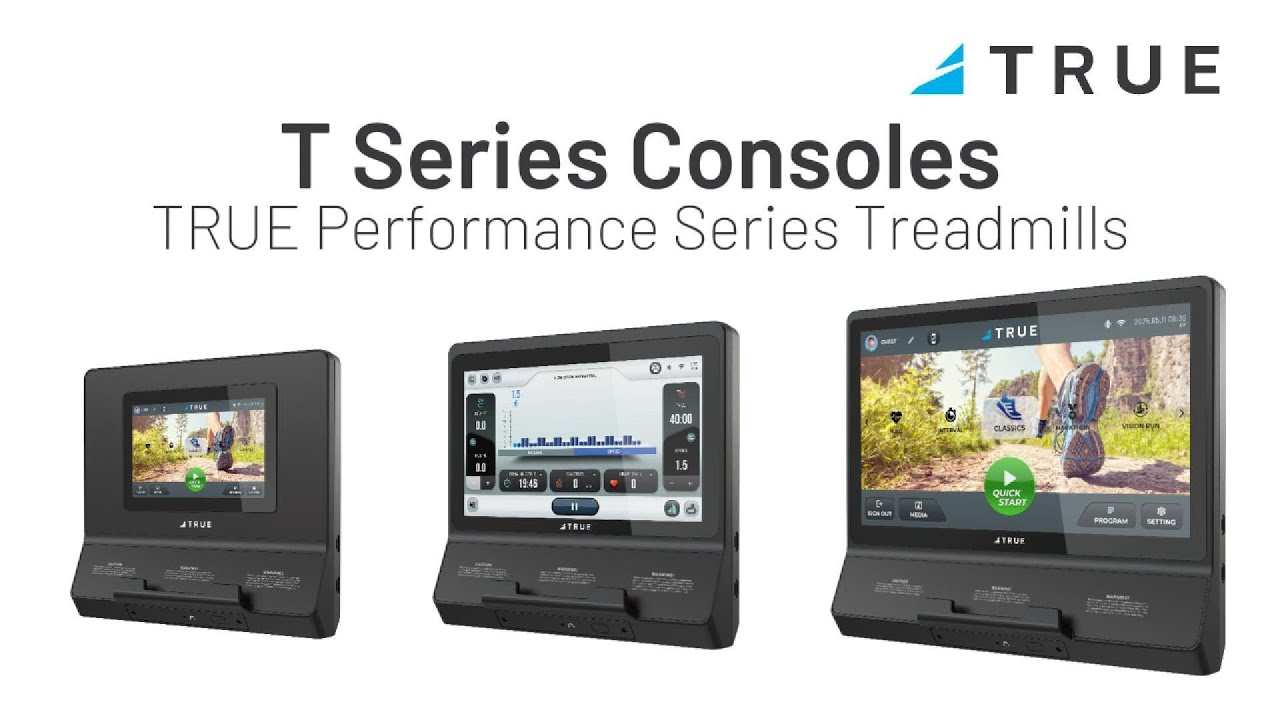 TRUE Fitness T Series Console Full Tutorial & Walkthrough - Performance Treadmills