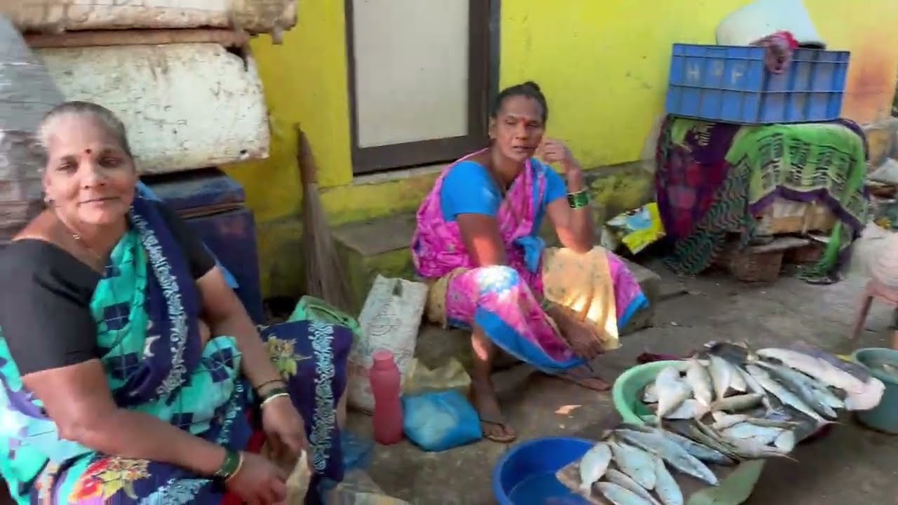 असा भरतो शिरोड्यात रविवारचा आठवडी बाजार | शिरोडा आठवडी बाजार | Shiroda FishMarket | Shiroda Beach