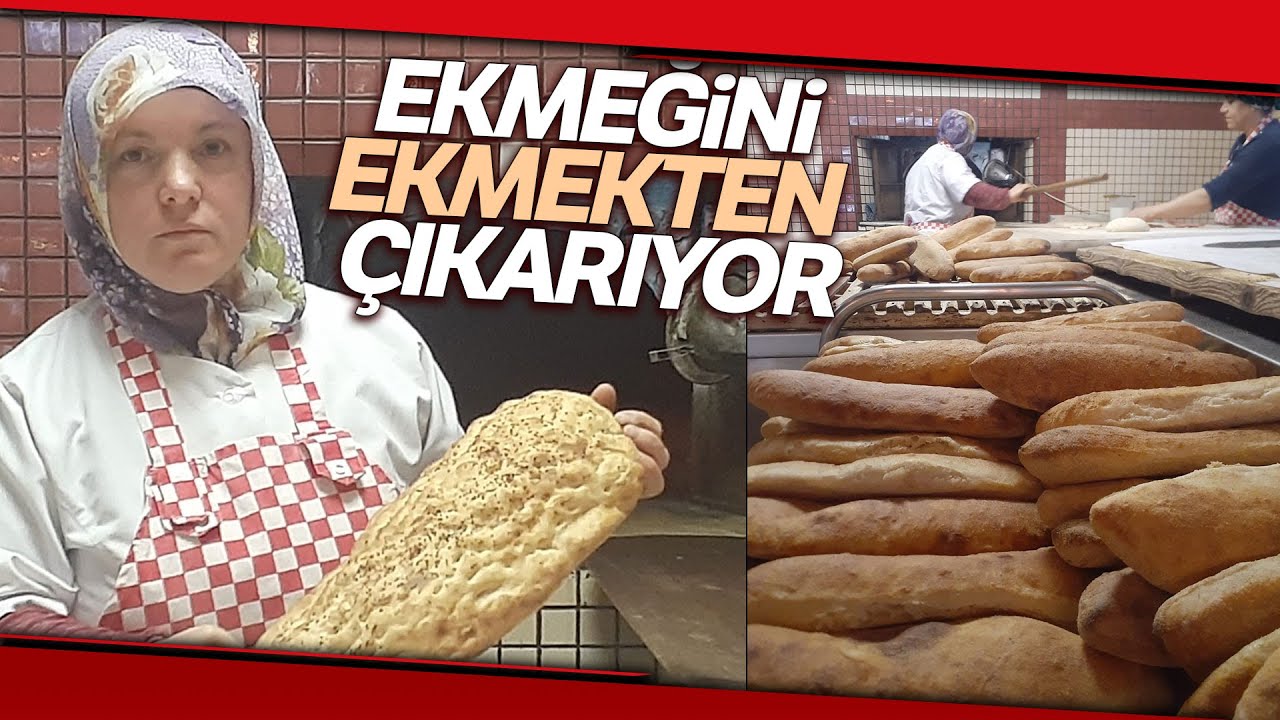 Kadın Fırıncı Ustası, Ekmeğini Ekmekten Çıkarıyor