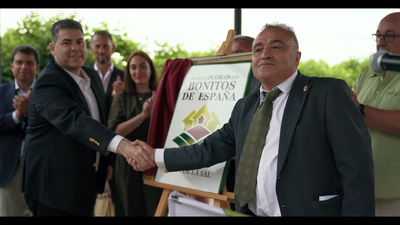 Poza de la Sal ya es uno de Los Pueblos Más Bonitos de España | Proclamación Oficial 21 de junio