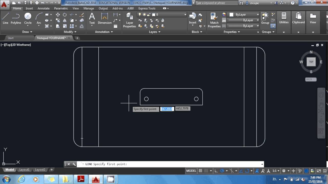 Notepad Tutorial 1 Making the Notepad