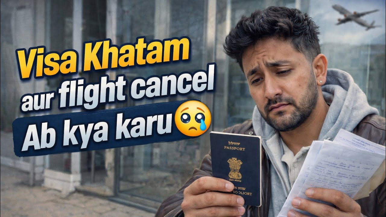 Ek din mein sab ulta ho gaya 😭✈️ | Europe Tour | Leh Ladakh | Vlog #343 