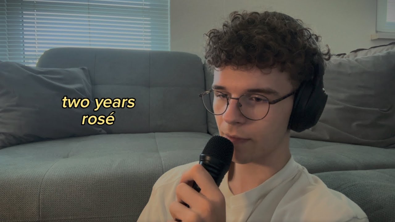 two years - rosé (acoustic cover)