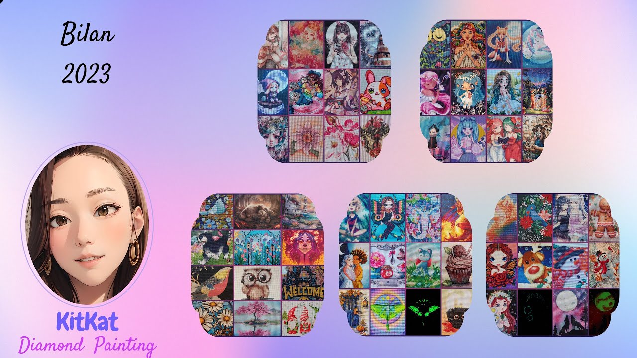 {2024 #diamondpainting 1} Bilan 2023