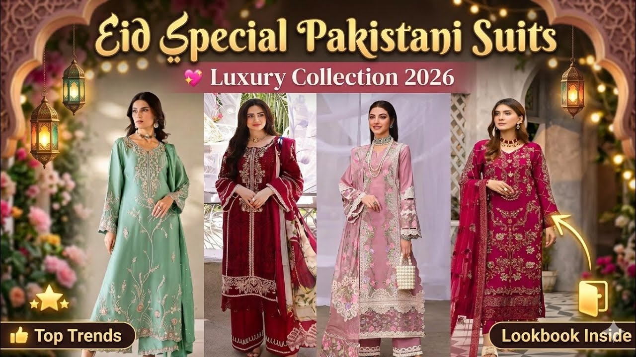 2026 Eid Special Luxury Pakistani Suits | Wedding & Festive Collection//Pakistani Dress Sale 
