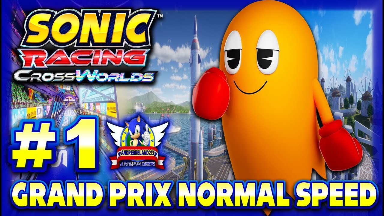 Sonic Racing: CrossWorlds PS5 (1080p60fps) - Grand Prix Part 1 with Clyde