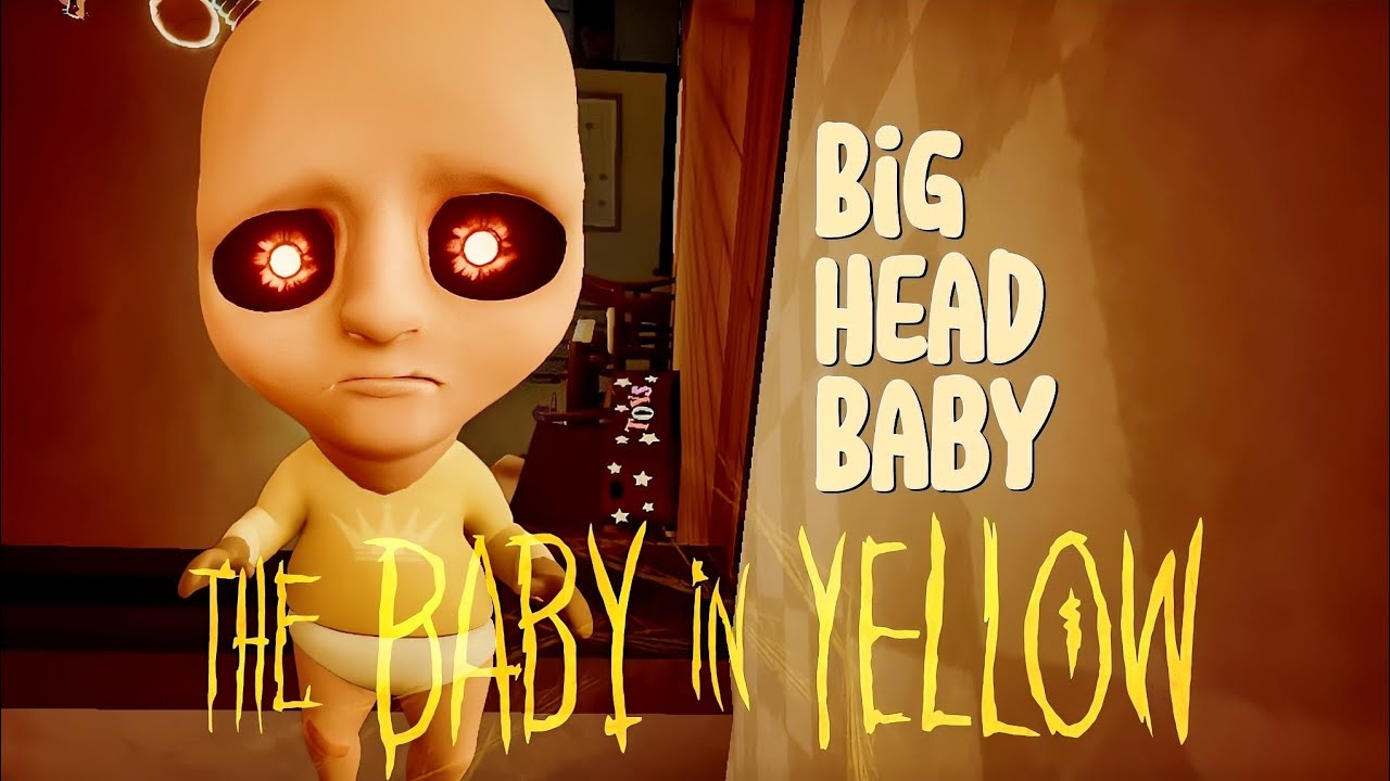 The Baby In Yellow Dark Whispers Big Head Baby Gameplay