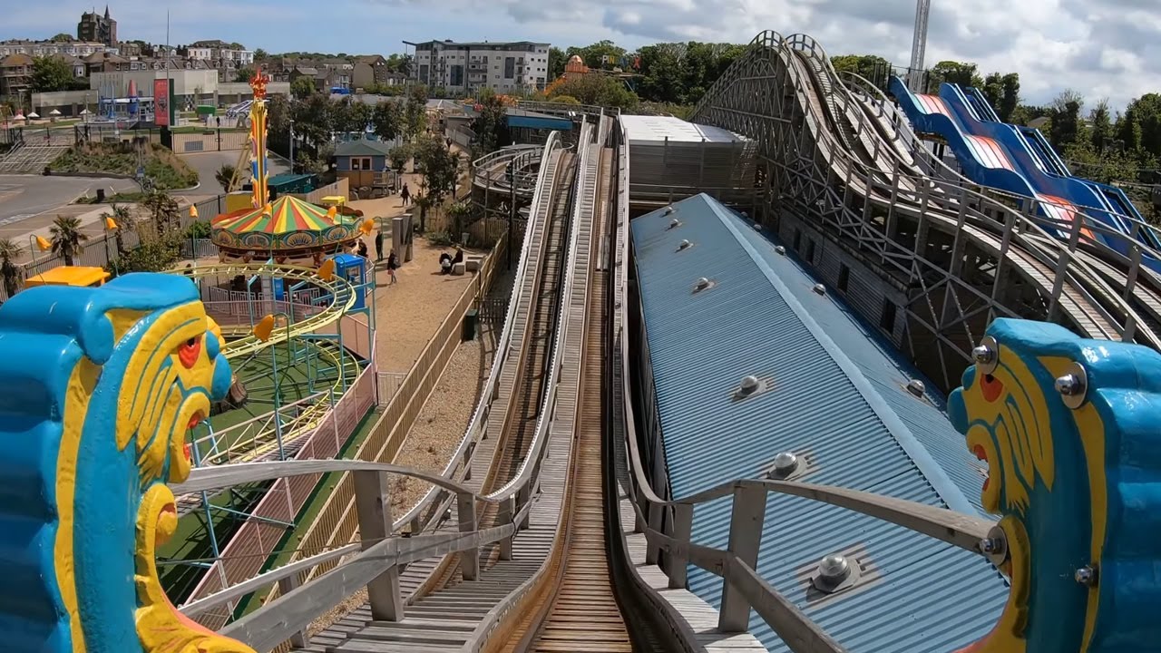 Scenic Railway 4K Front & Back Seat POV - Dreamland Margate
