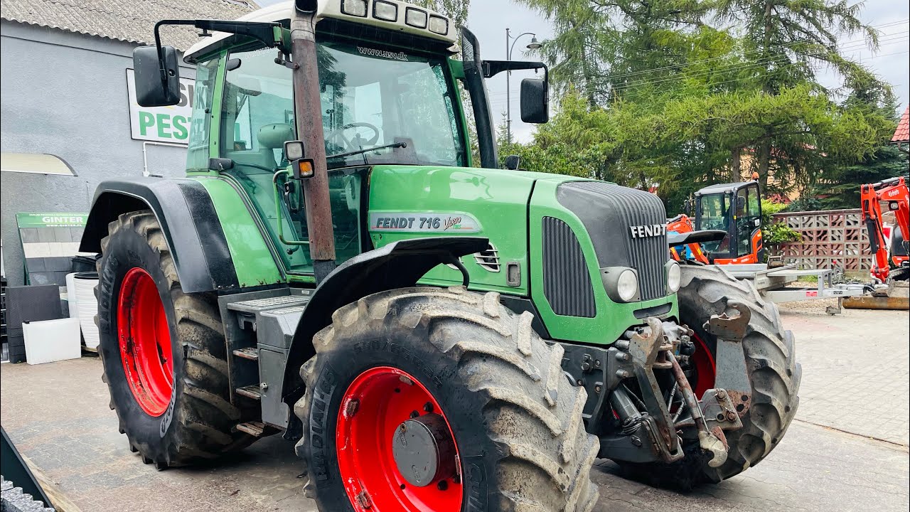 Fendt 716 Vario TMS, 2005 rok, przedni TUZ, prezentacja/review SPRZEDANY   *PESTROL*