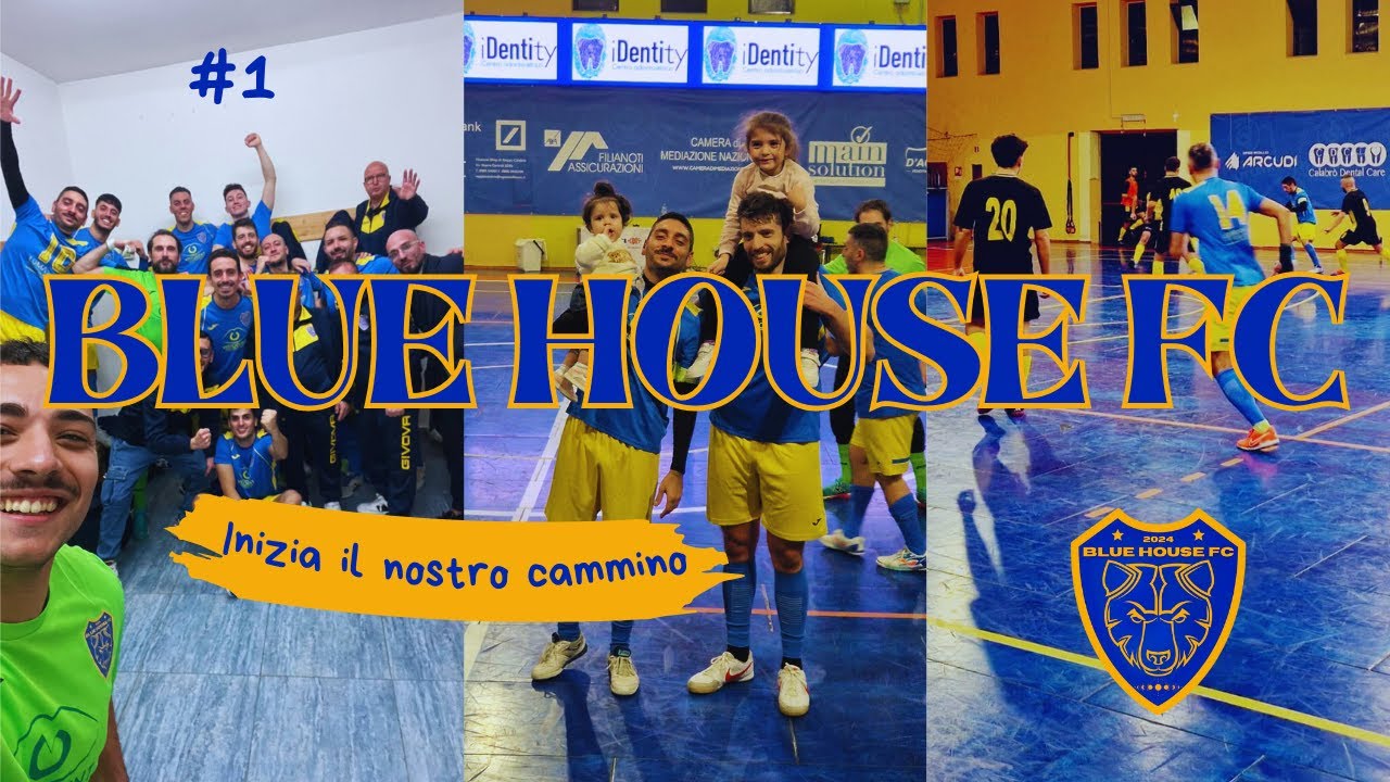 💙 DENTRO IL NOSTRO ESORDIO NEL CAMPIONATO DI CALCIO A 5! ⚽ BLUE HOUSE FC Vlog 💛