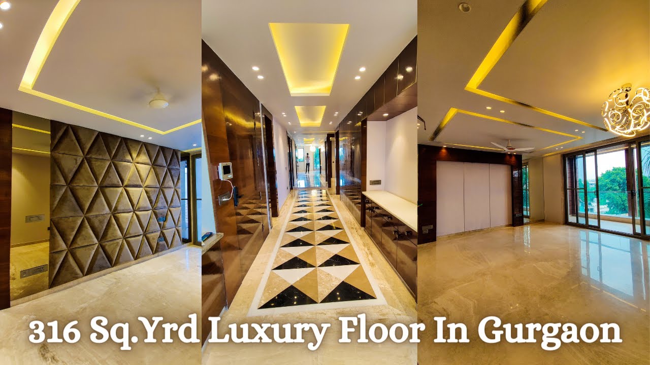 316Sq.Yrd High-End Builder Floor In DLF, Gurgaon | Park Facing Lane | Near Cyber Hub & Metro Station