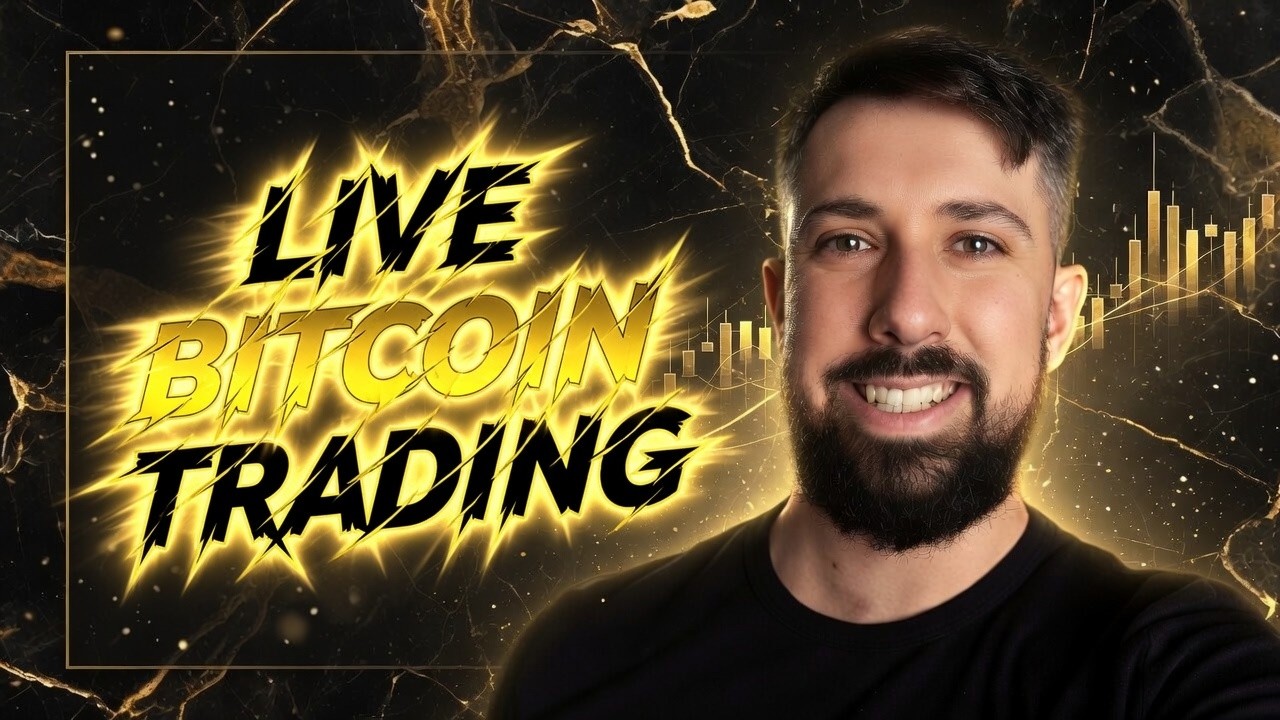 🔋LIVE BITCOIN TRADING 📉📈  Crypto and Market Analysis