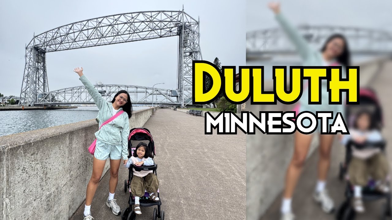 Duluth, Minnesota | Canal Park, Gooseberry Falls, Aerial Lift Bridge, North Pier Light, & More!