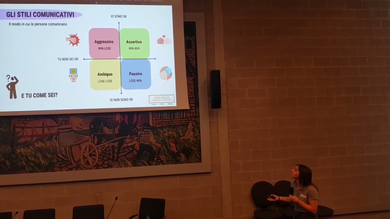 Comunicazione Manageriale e lavoro in Team. Speech di Gloria Boldrin