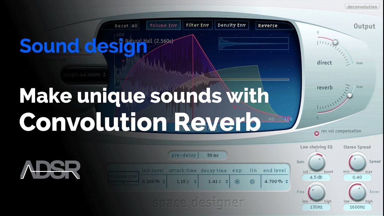 Make any sound more unique with Convolution Reverb