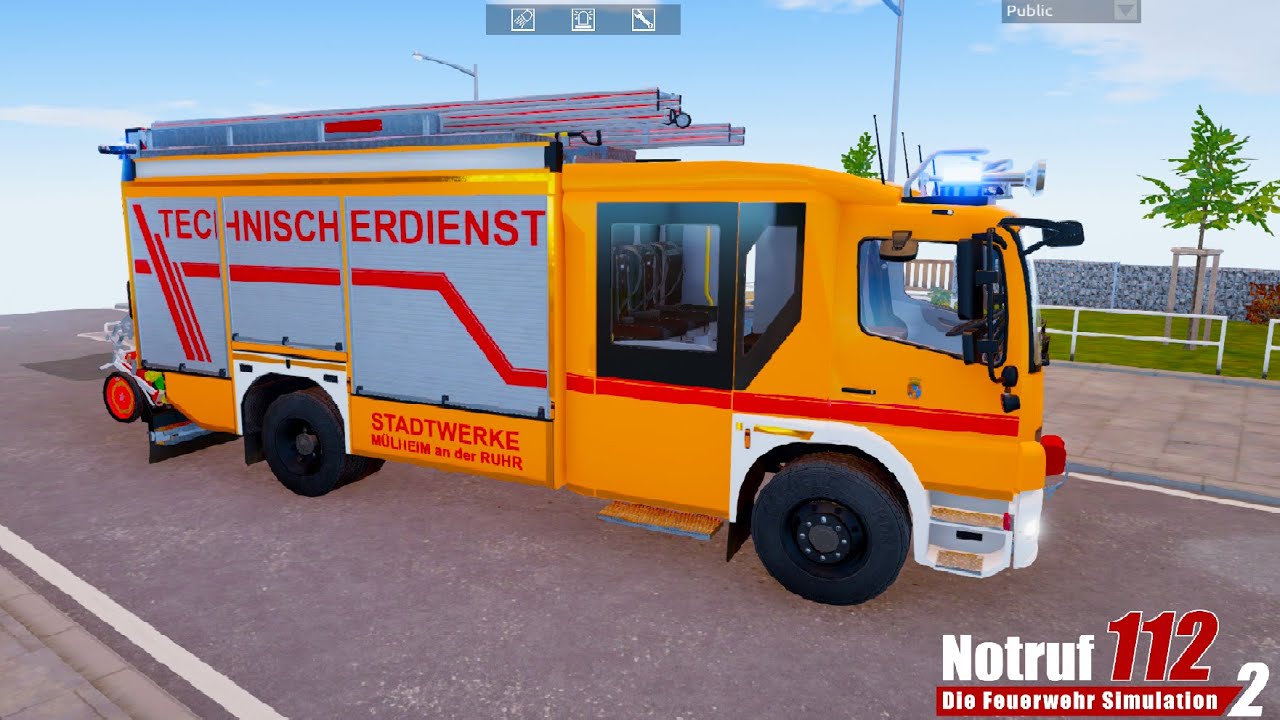 Xe Cứu hỏa Đội Cứu Hộ Chữa Cháy khẩn Cấp _Emergency Call 112 – The Fire Fighting Simulation 2