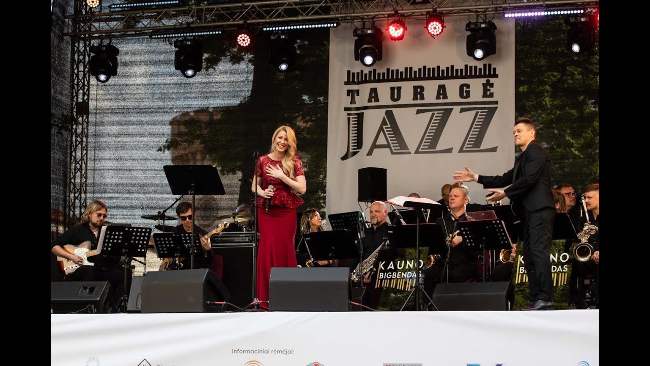 Anastasiya Bukina & Kaunas BigBand on Taurage Jazz 2023