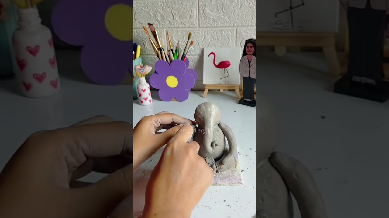  🛕 I Made My Own Ganesha Idol! | DIY Ganpati Kit by Ibhanan Namah