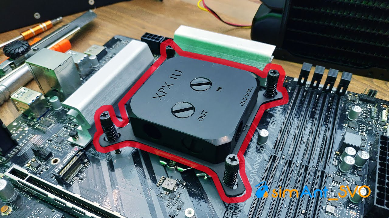 Alphacool Eisblock XPX 1U - распаковка, краткий обзор