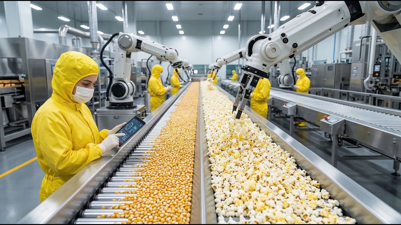 From Cornfields to Popcorn: Inside the Modern Popcorn Factory