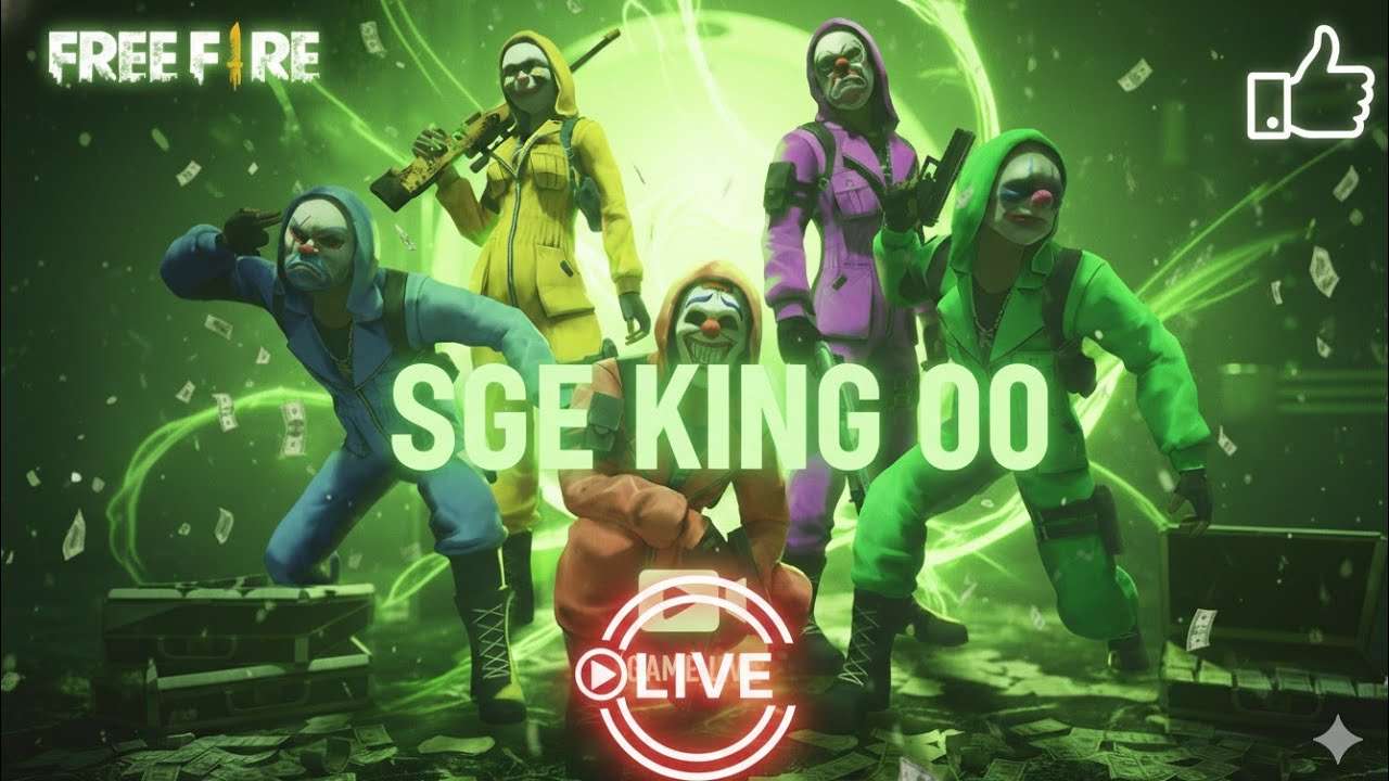 SGE KING 00  free fire guild test live 🤗🤔🙏