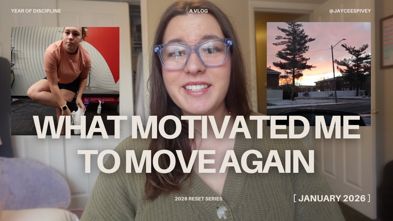 “What Motivated Me To Move Again || New Year Resolutions