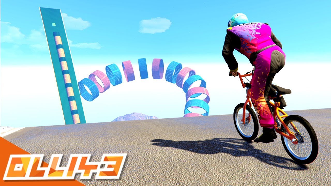 GTA 5 Transform Races : HUGE MEGA STUNTS RACE!