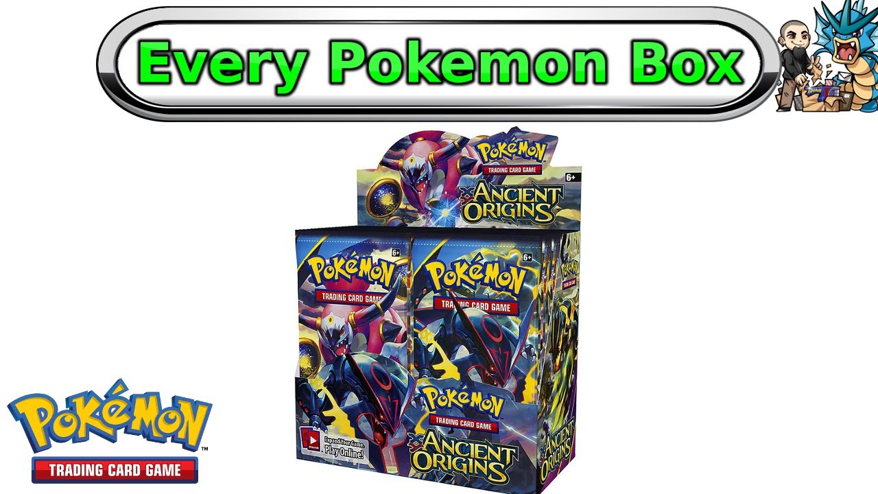 Opening Every Pokemon Box: XY Ancient Origins